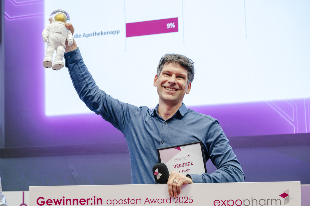 Wolfgang Wittig auf der Expopharm
